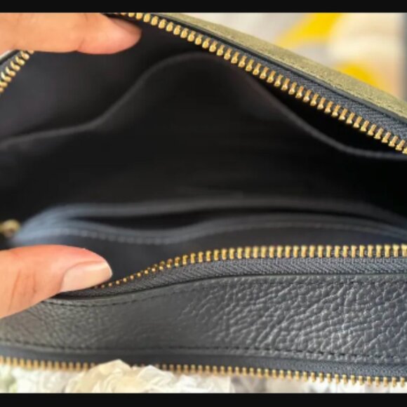 [RARE + Limited Edition] Fossil Elle Crossbody Light Patchwork Leather Bag - Picture 15 of 16